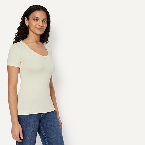 Perfected Slim Fit V-Neck Essential Tee